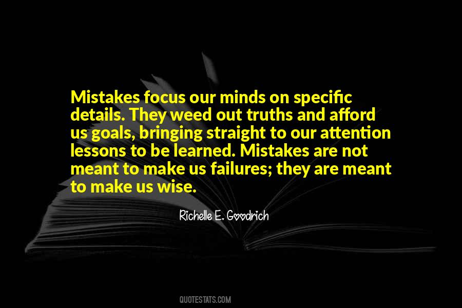 Quotes About Mistakes And Learning #152040