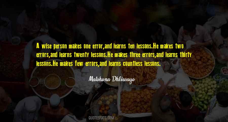 Quotes About Mistakes And Learning #566538