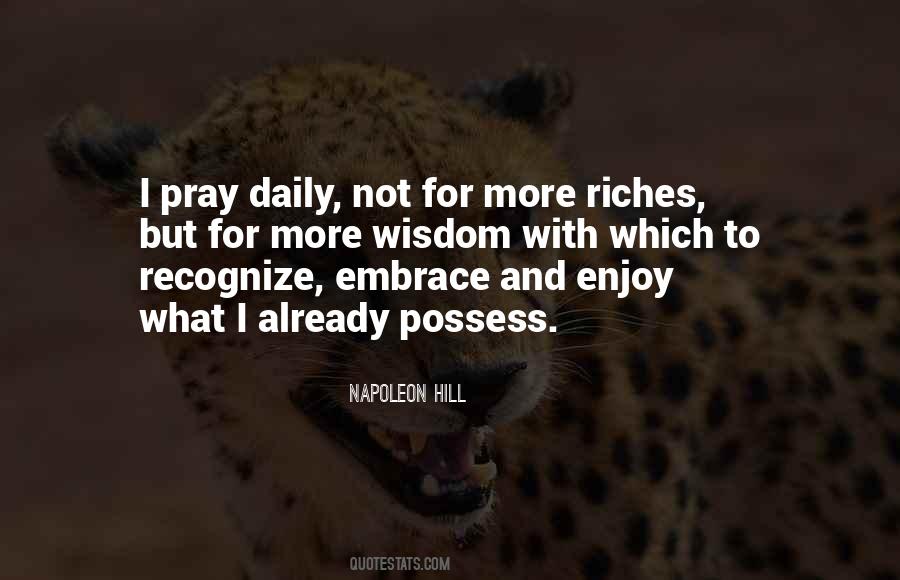 Quotes About Riches #1415819