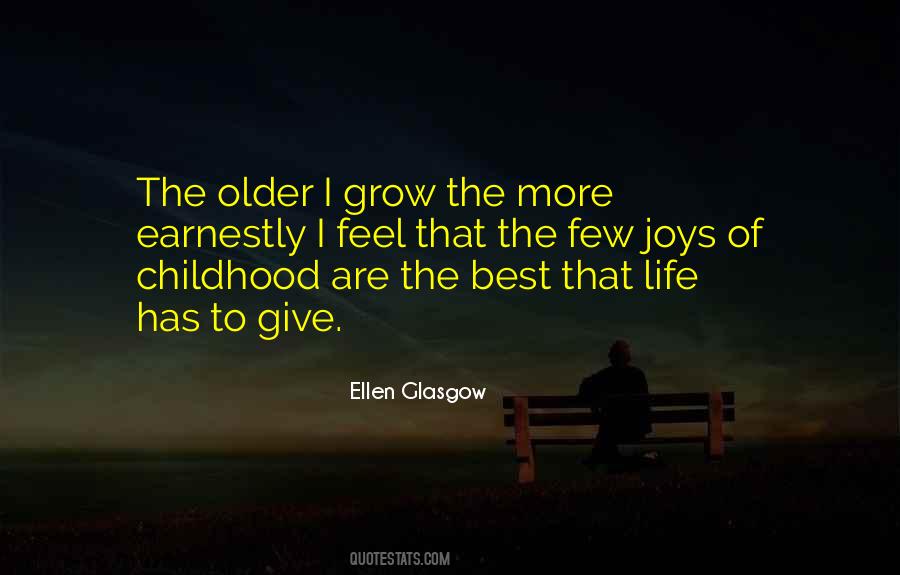 Quotes About Joy Of Childhood #1016092