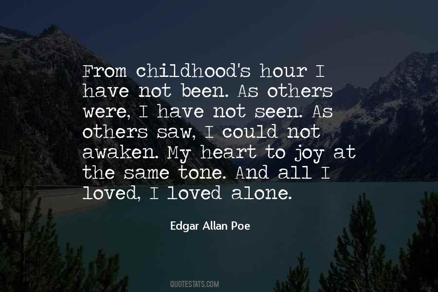 Quotes About Joy Of Childhood #611345