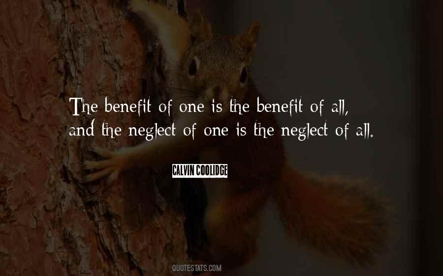 Welfare Benefits Quotes #500248