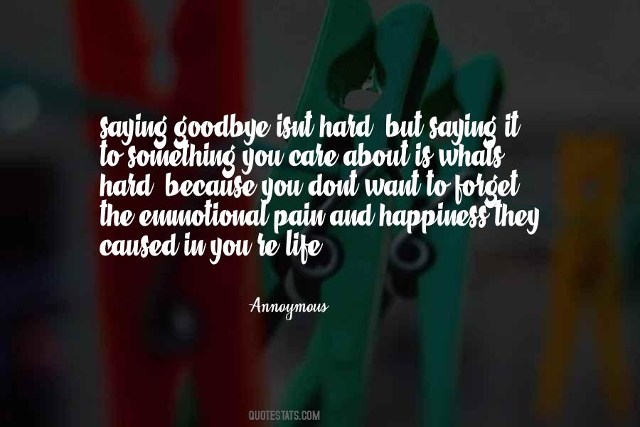 Quotes About Life And Pain #91655