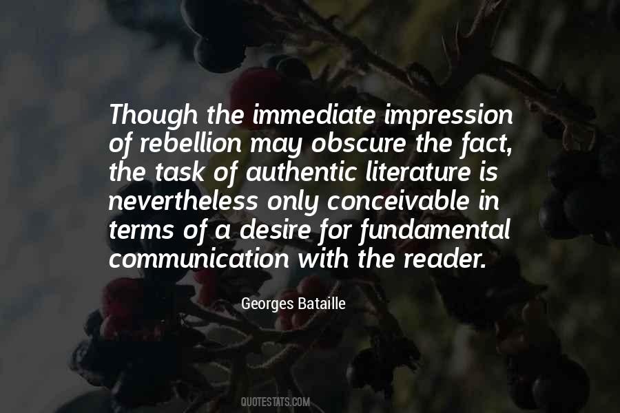 Is Rebellion Quotes #284719