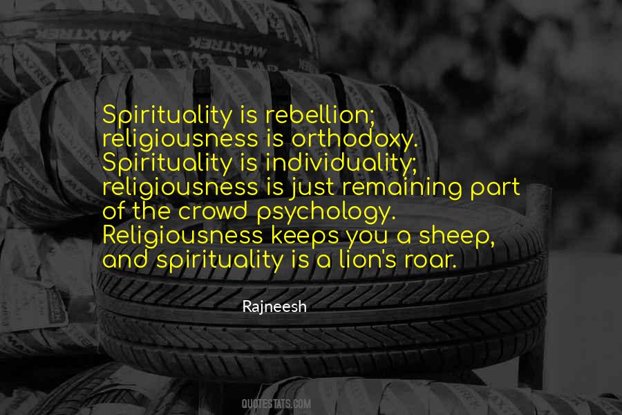 Is Rebellion Quotes #327616