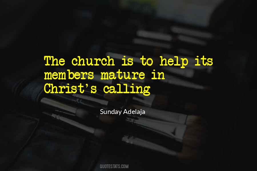 Quotes About Church Members #140866