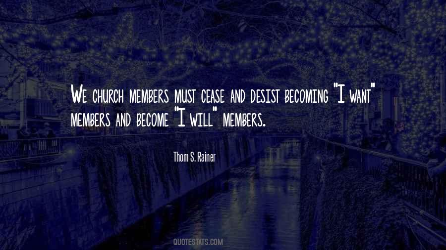 Quotes About Church Members #1587641