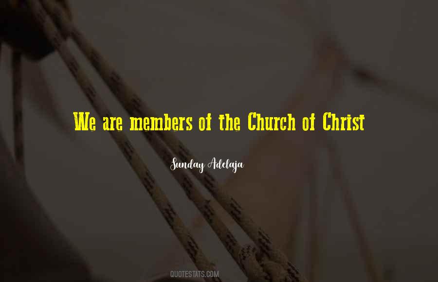 Quotes About Church Members #551478