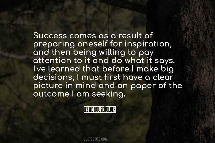 Quotes About Preparing For Success #1044380