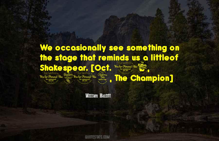 Quotes About Shakespear #112394