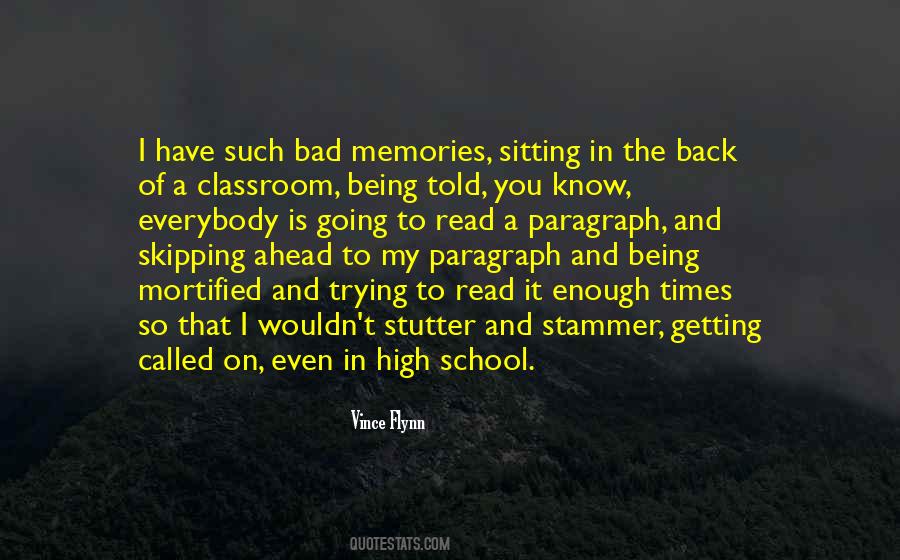 Quotes About Memories Of High School #600610