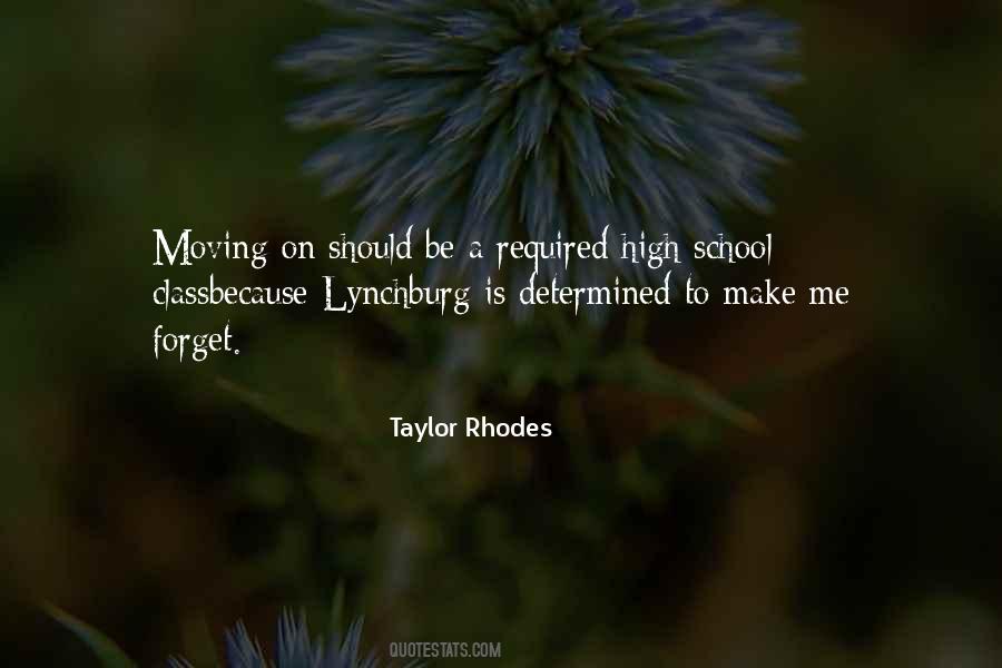 Quotes About Memories Of High School #865805