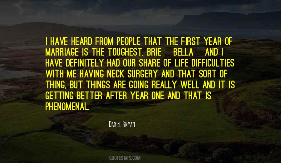 Quotes About First Year Of Marriage #363506