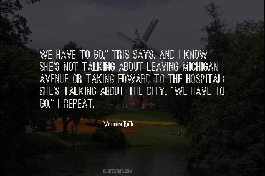 Quotes About Leaving A City #121026