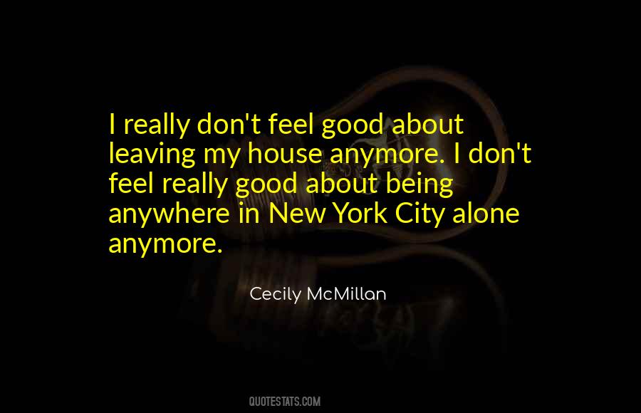 Quotes About Leaving A City #196207