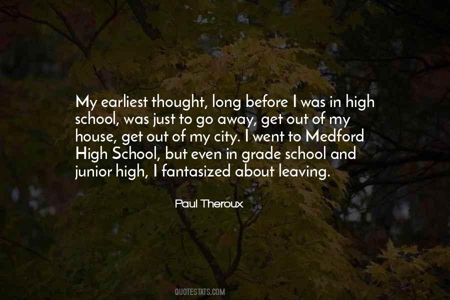 Quotes About Leaving A City #395630