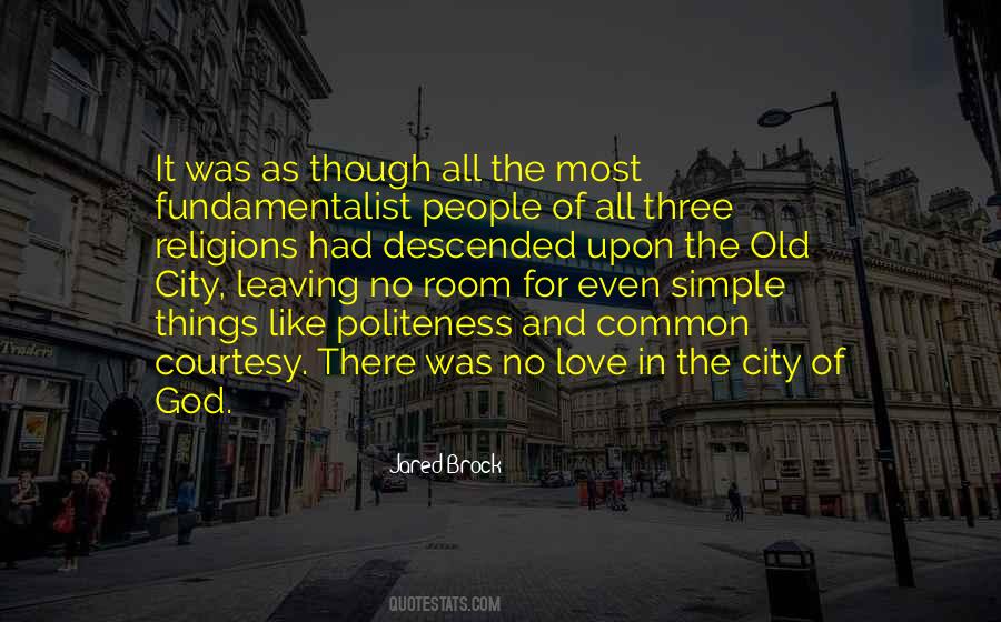 Quotes About Leaving A City #410587