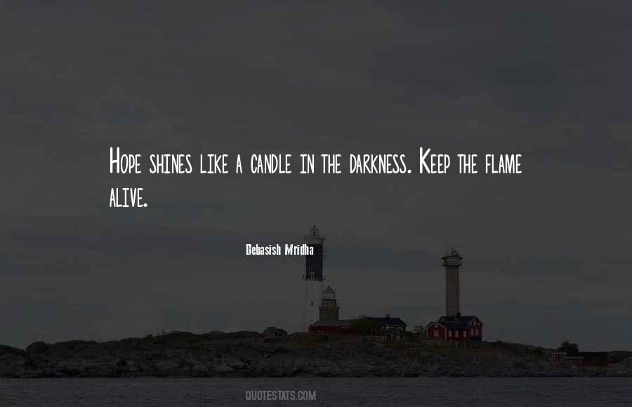 Candle In The Darkness Quotes #394308