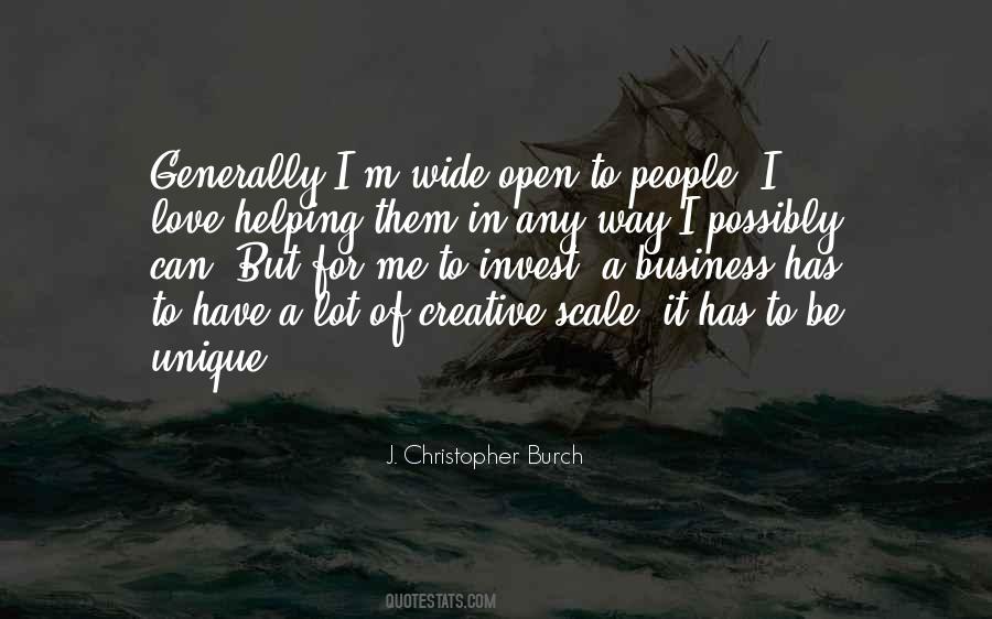 Open For Business Quotes #1431714