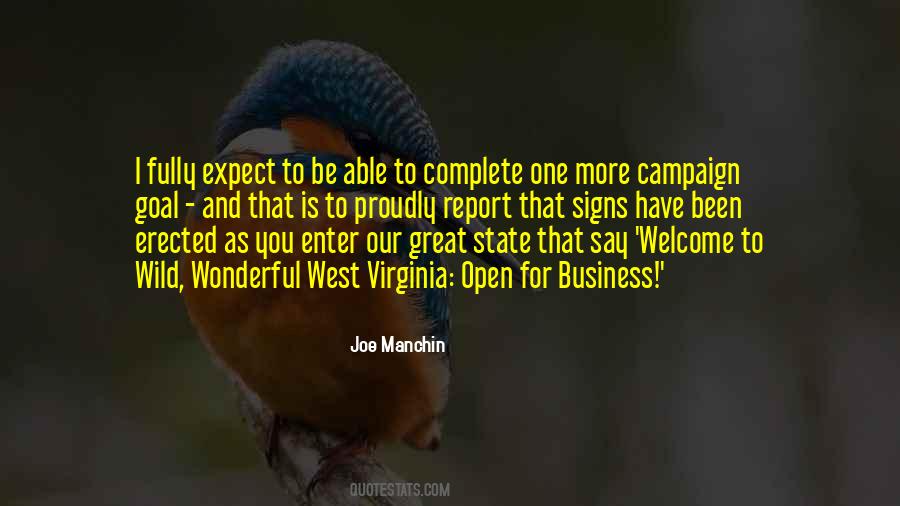 Open For Business Quotes #1833801