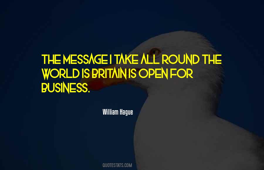 Open For Business Quotes #421149