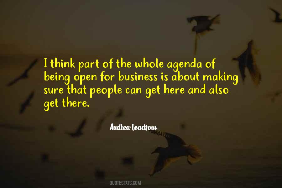 Open For Business Quotes #442501