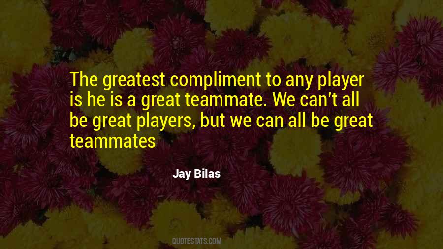 Quotes About A Teammate #237892