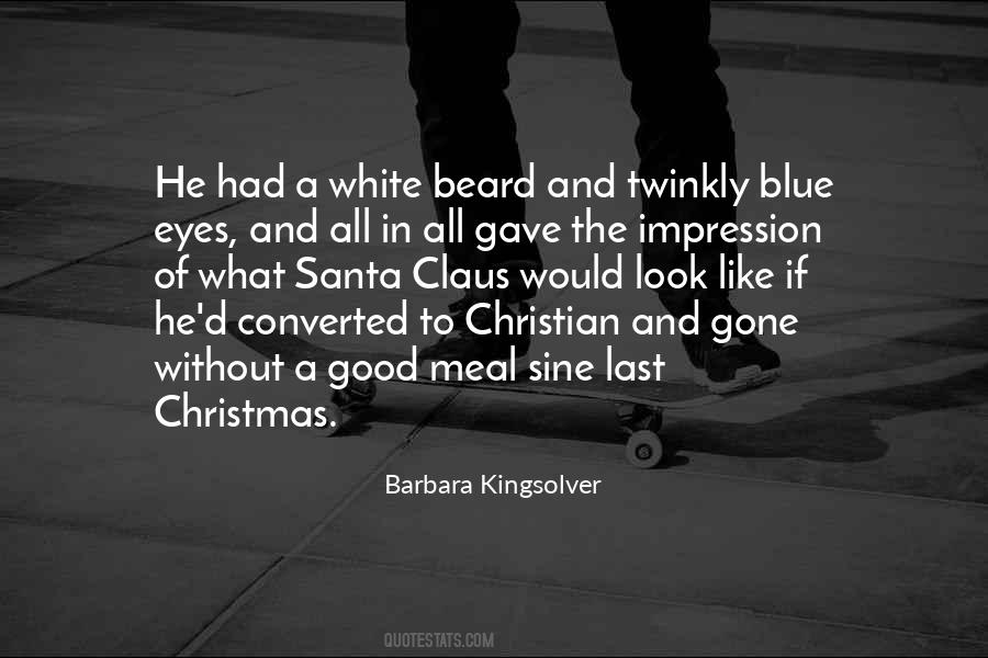 Quotes About Santa's Beard #126374