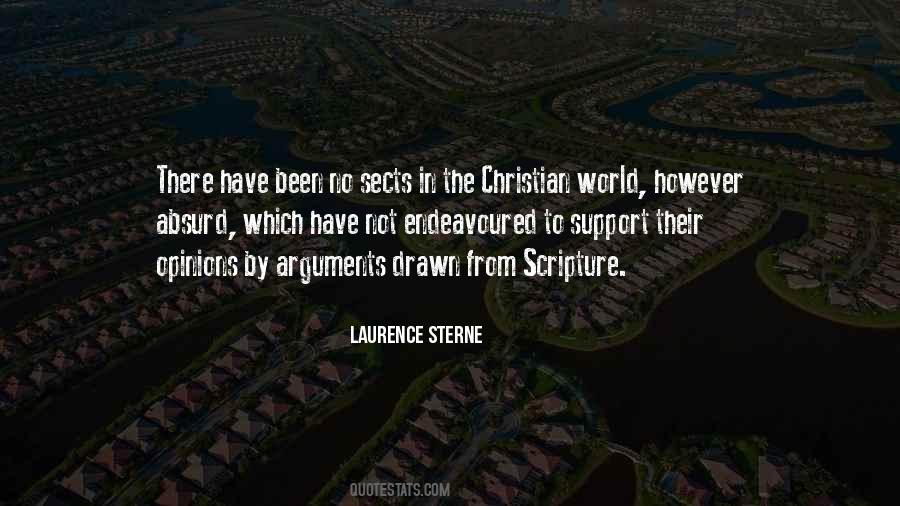 Christian Sects Quotes #481721