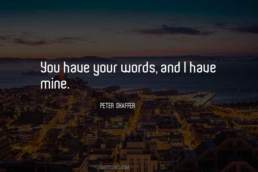 Quotes About Shaffer #378996