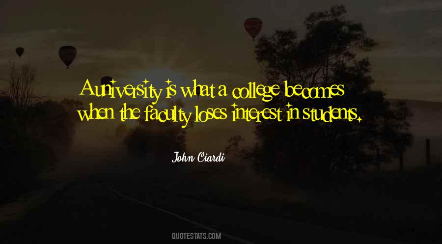 Quotes About University Faculty #1262714