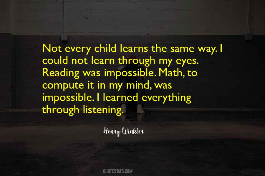Quotes About Through My Eyes #1608292
