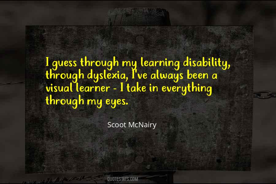 Quotes About Through My Eyes #783552
