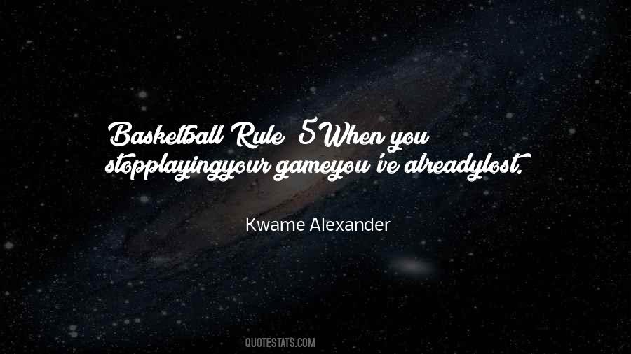 Quotes About Playing Basketball #803774