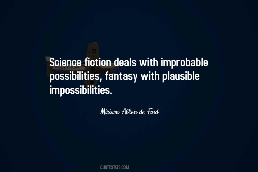 Science Fiction Fantasy Quotes #133754