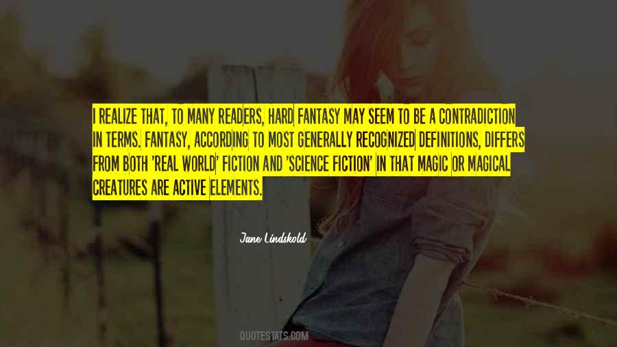 Science Fiction Fantasy Quotes #215617