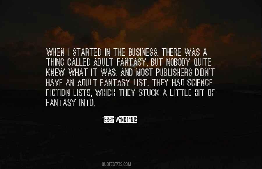 Science Fiction Fantasy Quotes #273454