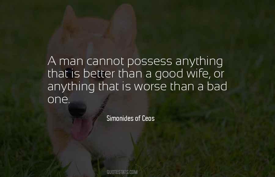 Quotes About A Bad Wife #1723491