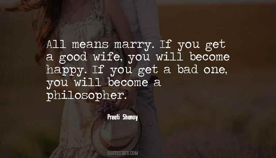Quotes About A Bad Wife #571763
