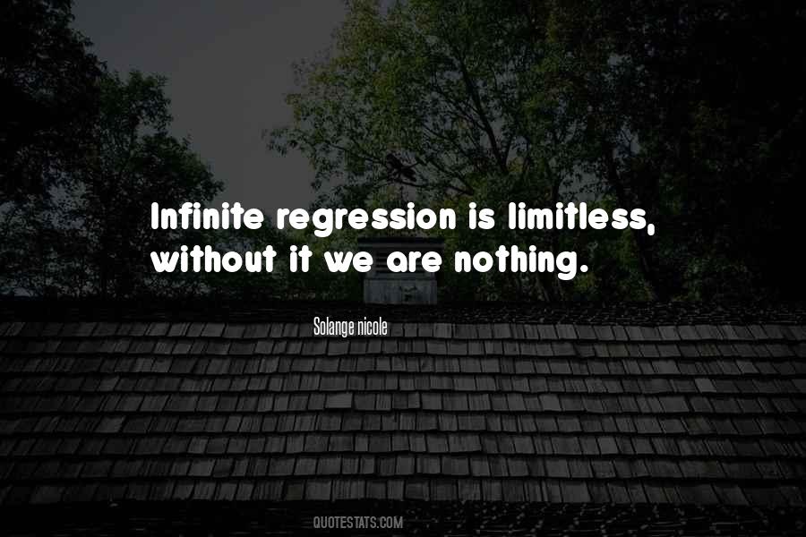 Quotes About Regression #1621154