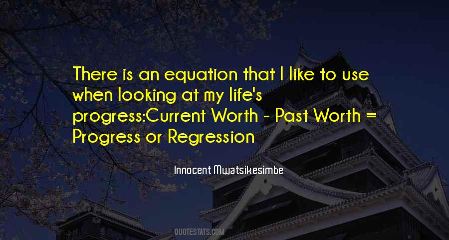 Quotes About Regression #164139