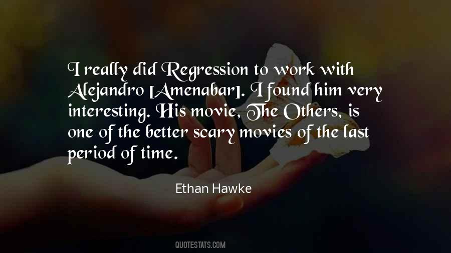 Quotes About Regression #954662