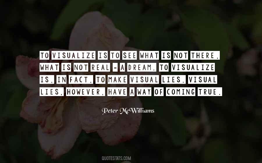Visualize What You Want Quotes #121389