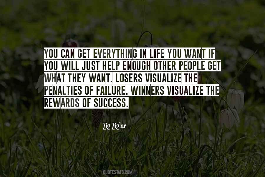 Visualize What You Want Quotes #732705