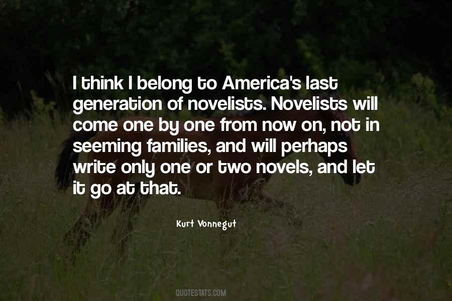 Novels And Novelists Quotes #172066