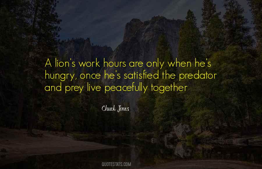 Quotes About Hungry Lion #595727
