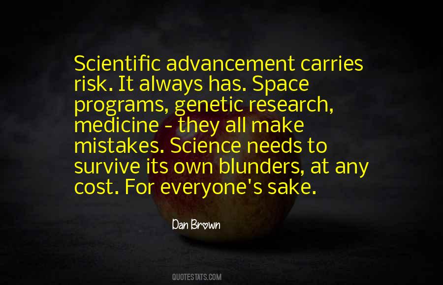 Quotes About Advancement In Medicine #184824