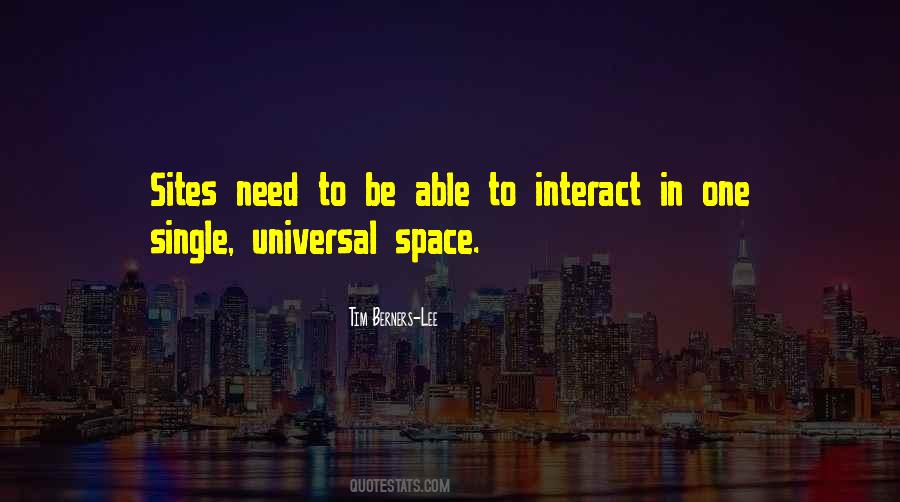 Quotes About Need Some Space #206681