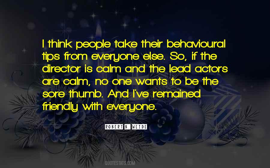 Calm People Quotes #1037568