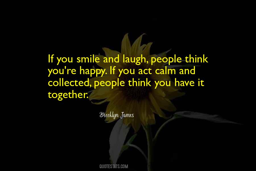Calm People Quotes #1045474
